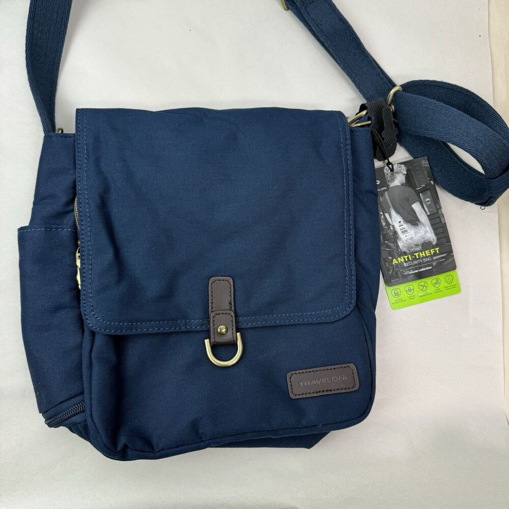Travelon Anti-Theft Courier Tour Bag NWT